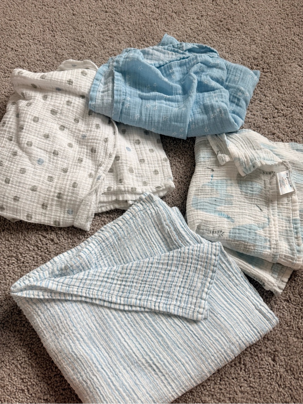Baby Blanket Bundle – Aden + Anais & Le Petit Muslin Blankets